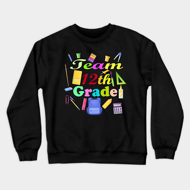 12th grade Crewneck Sweatshirt by Design stars 5